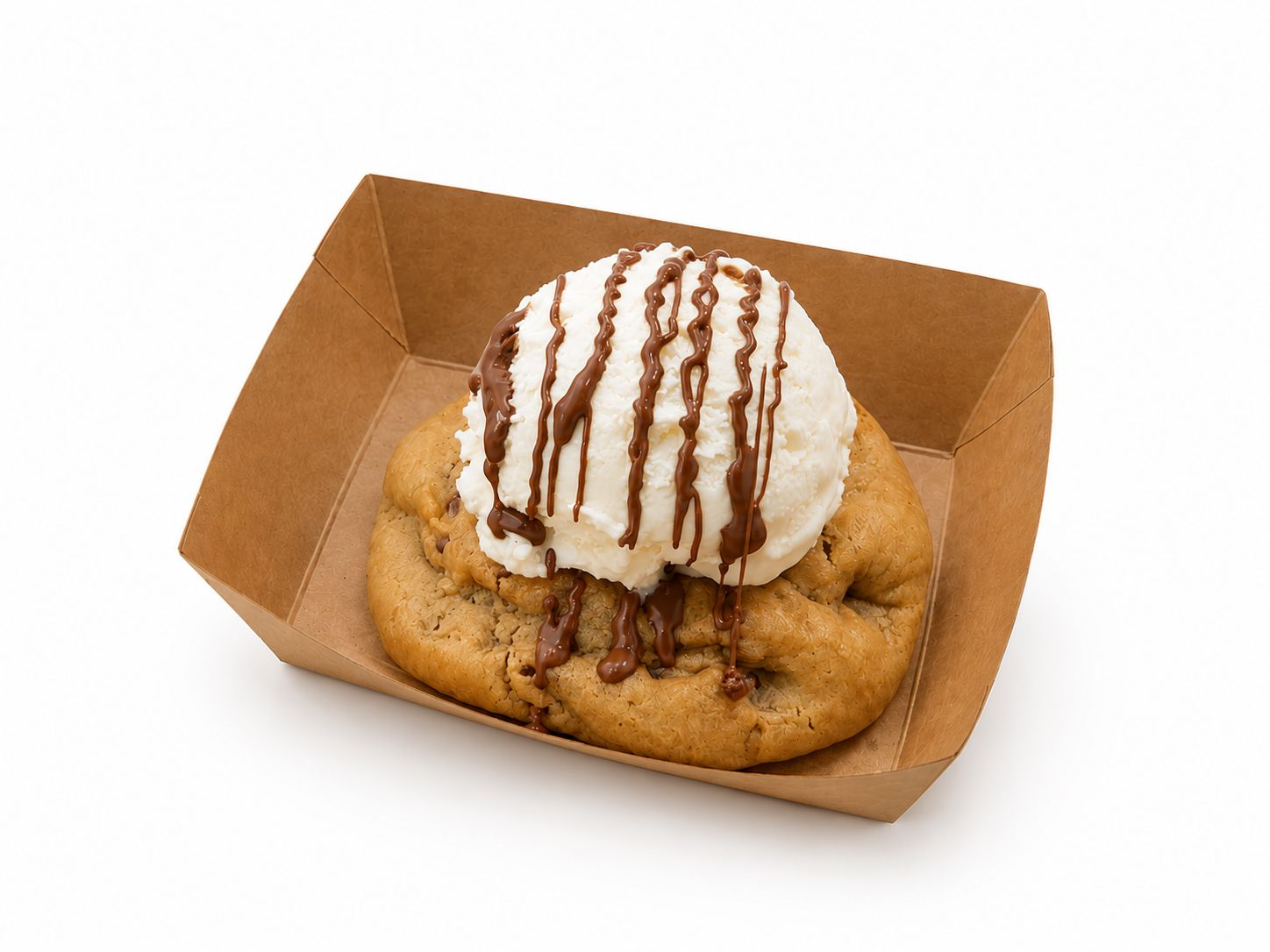 Cookies with ice cream